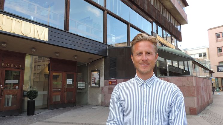 Markus Karlsson, lärare, Plusgymnasiet i Örebro. Foto:Örebro kommun
