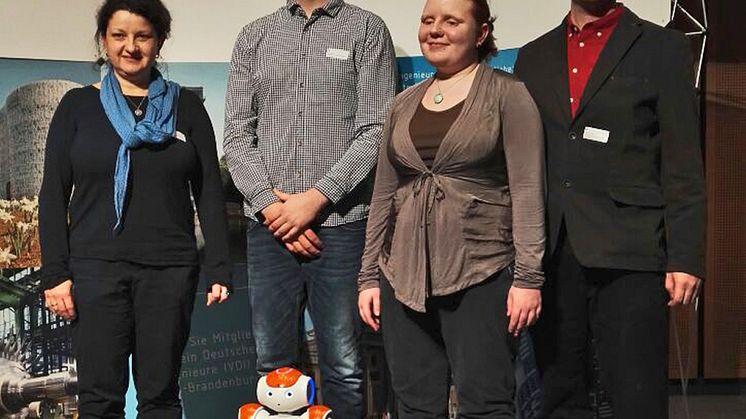 Telematik-Masterstudenten der TH Wildau erhielten 3. Preis im VDI-Wettbewerb „Mensch und Technik 2016“