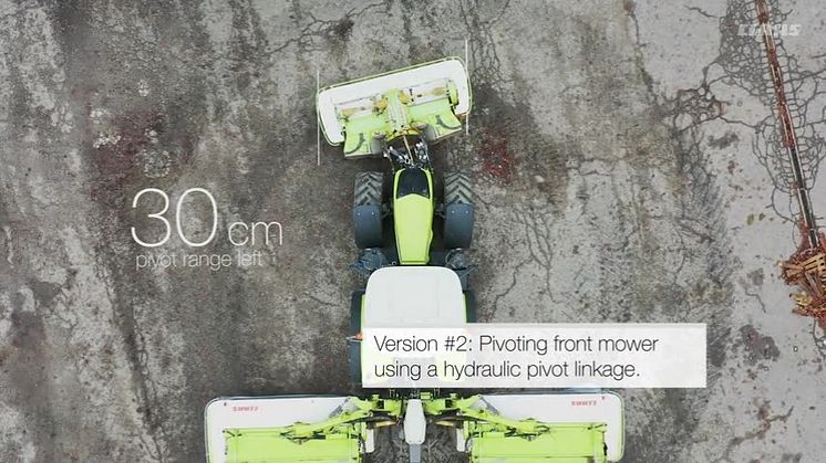 Pivoting front linkage