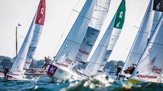 Spannende Rennen auf der Kieler Innenförde