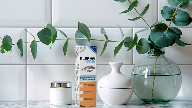 Nyhet! Blephaderm – en vårdande och lugnande kräm för den känsliga huden kring ögonen