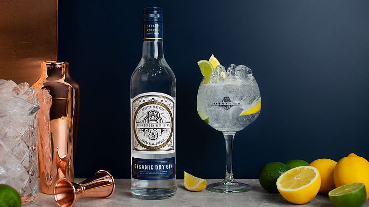O.P. Anderson Distillery Organic Dry Gin med Gin & Tonic