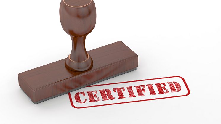 Många ISO-certifikat blir det…