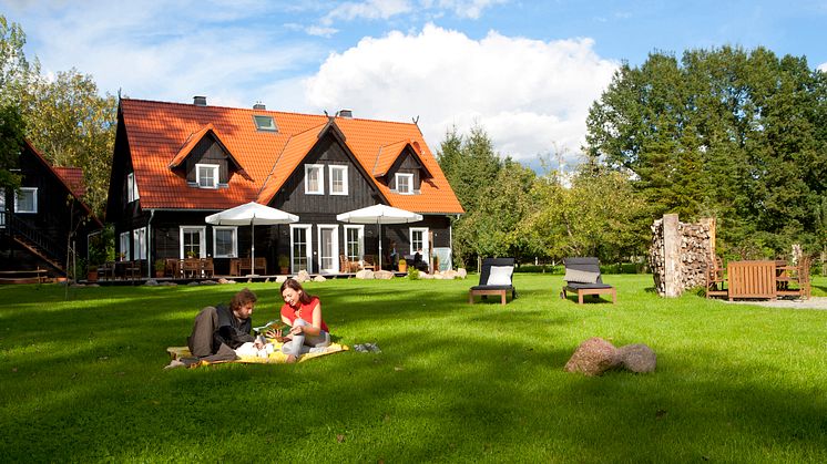 Über den begehrten  „HolidayCheck Gold Award“ können sich in Brandenburg unter anderem die „NaturApartments & LandHaus Stauensfließ" freuen. Foto: TMB-Fotoarchiv/Paul Hahn.