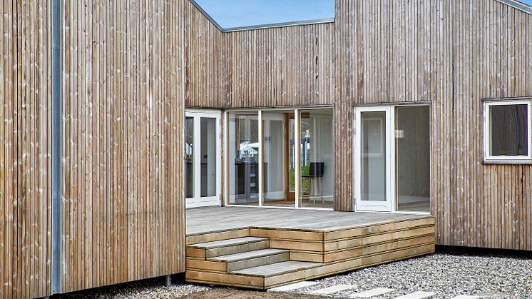 Das biologische Haus mit Kebony Fassade