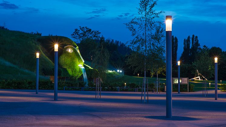 Hess City Element Swarovski Kristallwelten, Österrike