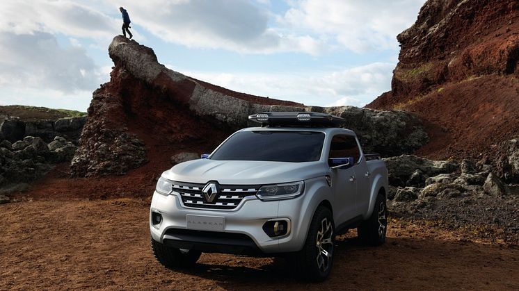 Renault introducerar Alaskan; en pick up med potential för världsmarknaden