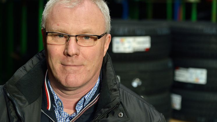 Kenneth Saust, formand for Dækimportørforeningen