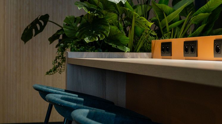 Lobby details, Citybox Brussels