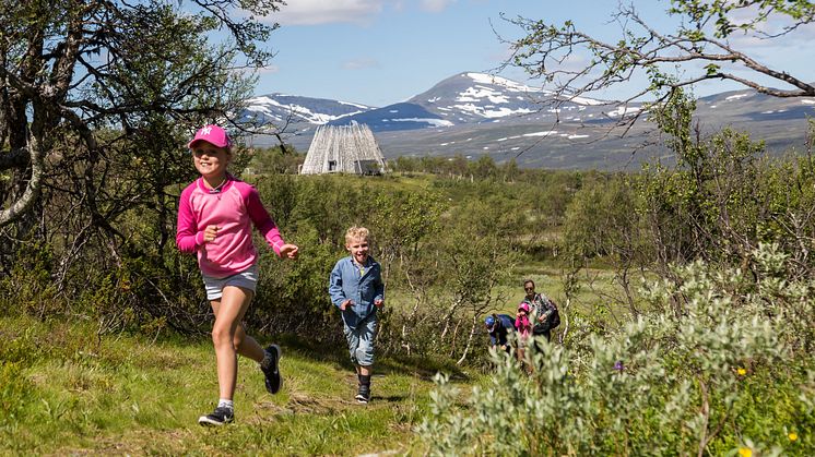 Familjevandring från Tusen