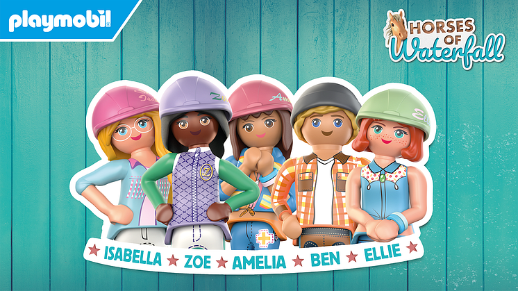 Für die fünf besten Pferde-Freund:innen Amelia, Isabella, Zoe, Ellie und Ben ist die Waterfall Ranch ein wunderbarer Ort. 