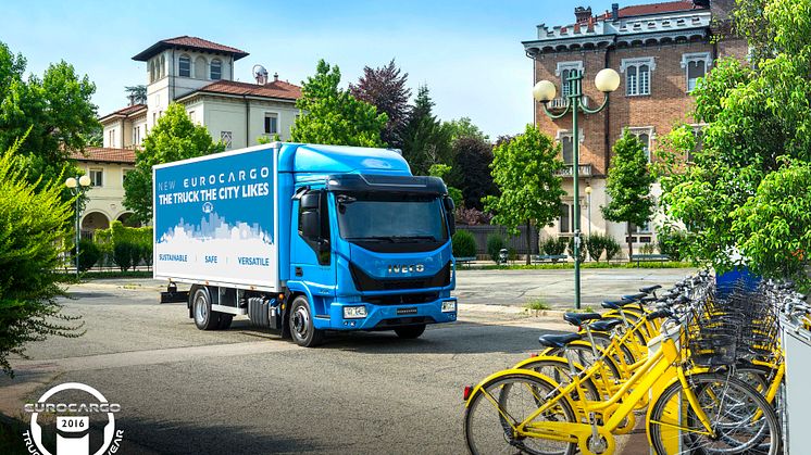 Nya Eurocargo - stadens mest populära lastbil - utsedd till ”International Truck of the Year 2016” 