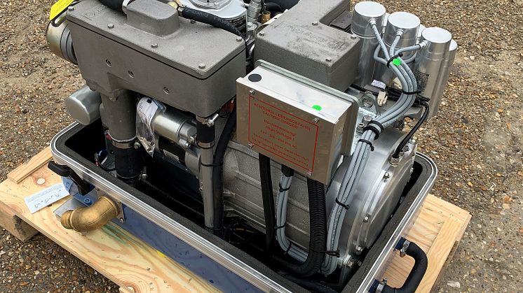 Hi-res image - Fischer Panda UK - Fischer Panda UK has donated a Panda PMS 9000 ND generator to Natasha Lambert for her Atlantic crossing on 'Blown Away'