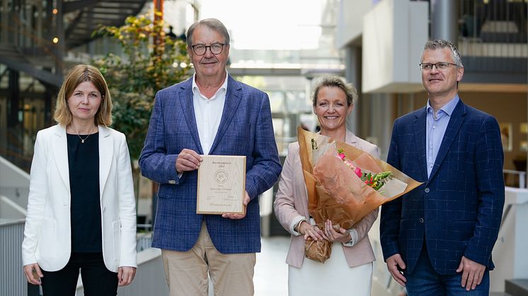 Bærekraftprisen 2024, f.v. Ellen Rogde, Per Magne Mathisen, Birte Sjule og Pål Silseth.jpeg