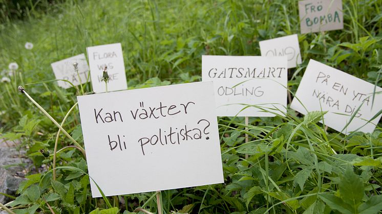 Konst och stadsodling - välkommen till Basis 21/4 2013