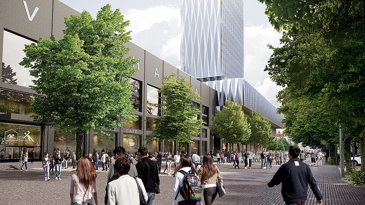 Bild: Arenakvarteret 2030, Krook & Tjäder