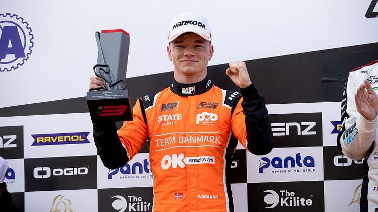 Dobbelt podie til Sebastian Øgaard i stærk Zandvoort-weekend