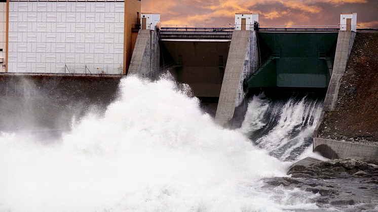Svensk vattenkraft. Foto: Vattenfall