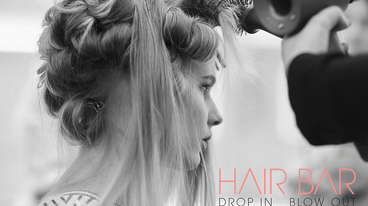 Glitter öppnar sin första  Hair Bar i Nordstan 6 april