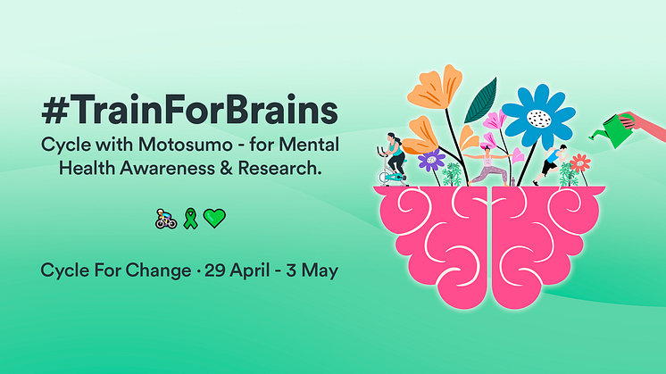 The #TrainForBrains campaign runs from April 29 to May 3, 2024. Motosumo will donate $1 for every 100 km its global community will cycle together, whether attending classes live or on-demand. The donation goes to The Mental Health Foundation, UK.   