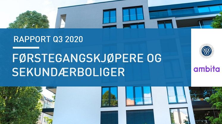 Rapport: Førstegangskjøpere og sekundærboliger. Last ned rapporten i artikkelen.