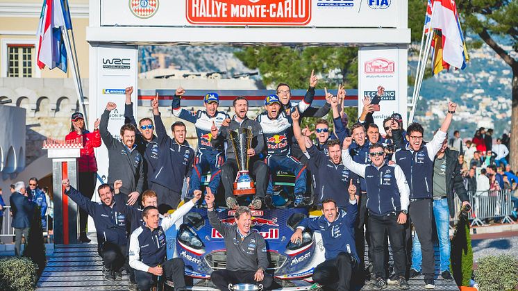 Team M-Sport Ford führt nach dem Saisonauftakt in den französischen Seealpen erneut alle drei Rallye-Weltmeisterschaftstabellen an