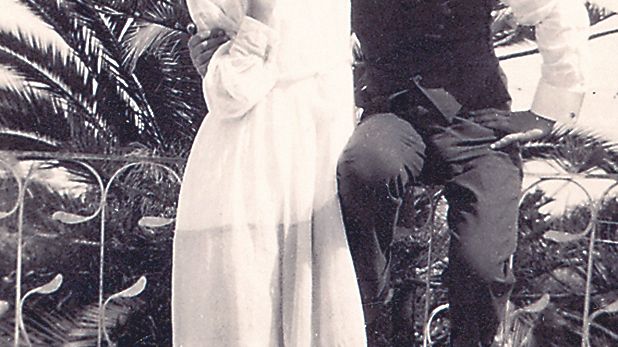 Evert Taube,  förlovning bröllopsresa Italien 1925, Foto okänd.jpg