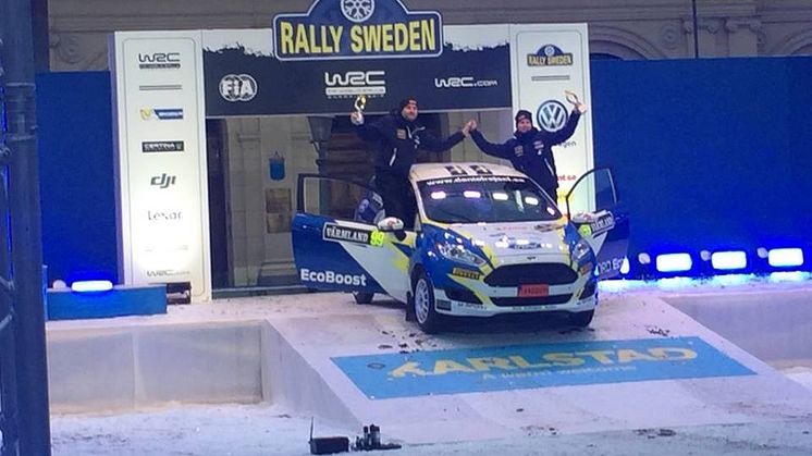 Seger till Ford-teamet Röjsel och Edvardsson 