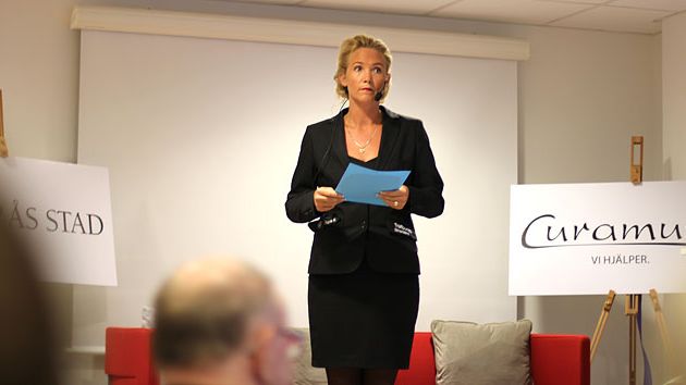Sofie Nelsén, enhetschef Träffpunkt Simonsland.