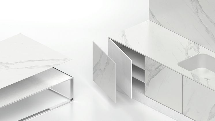 Dekton Slim- ultratunna skivor i Stora format och god prestanda