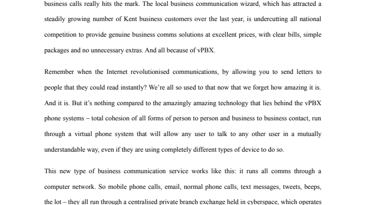 vPBX phone systems make Keypoint’s business communication service guarantee of cheaper business calls