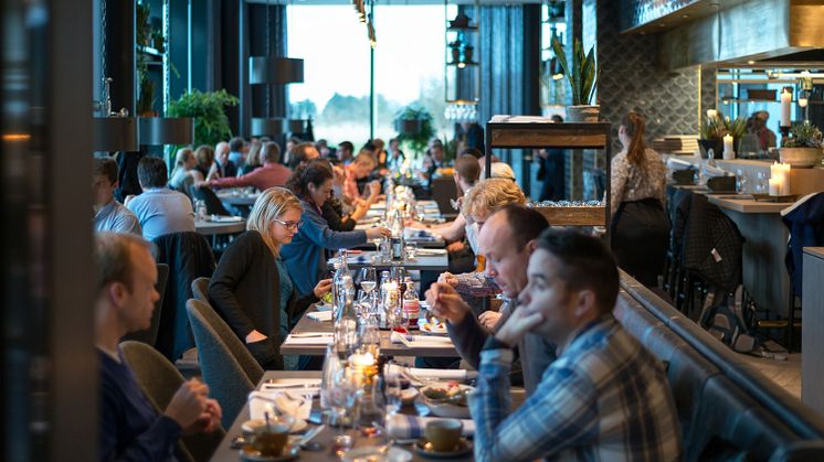 TRIVES BEST HOS NORDIC CHOICE HOTELS: Hotellgjestene har avsagt sin dom, ifølge Norsk Kundebarometer tilbyr Nordic Choice Hotels de beste gjesteopplevelsene. Her fra Clarion Hotel Air.