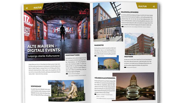 Blick in den "City Guide 2024/25" - Foto: Leipzig Media GmbH