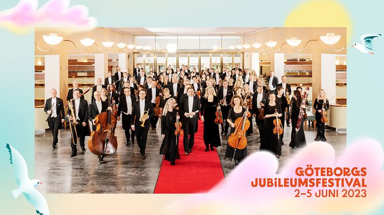 Här är artisterna som spelar med Göteborgs Symfoniker på Jubileumsfestivalens invigningskonsert