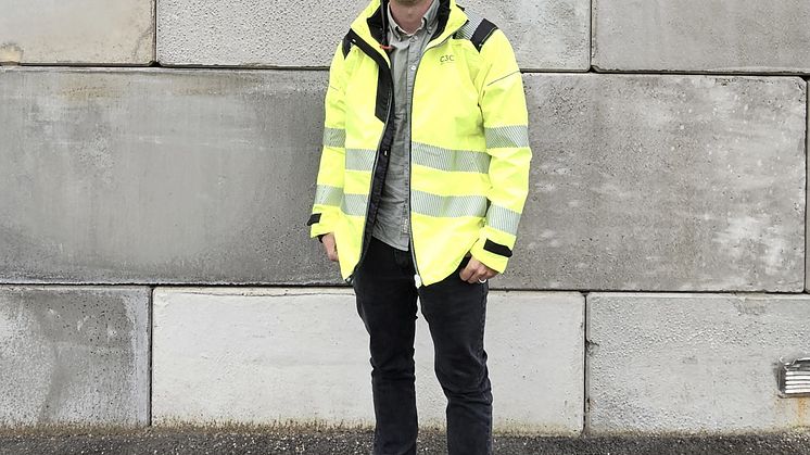 Eric Hartonen kommer i sin nya roll bland annat verka för högre grad returbetong. Foto: C3C Engineering.