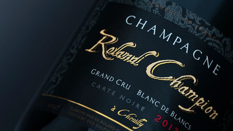 Roland Champion Carte Noire 2013 Grand Cru från hjärtat av Chouilly mitt i Côte des Blancs