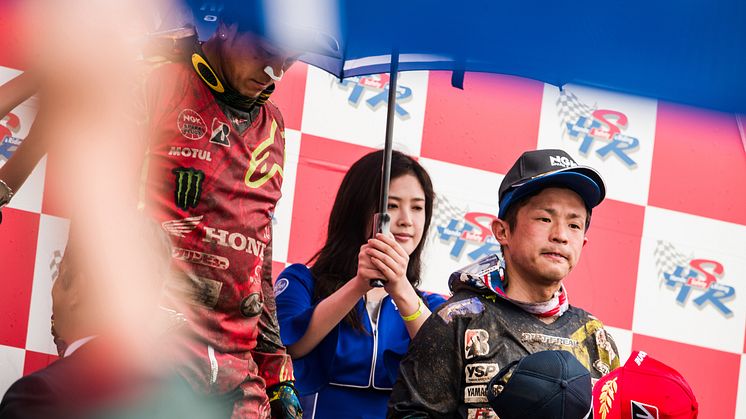 IA1：第1ヒートで3位表彰台を獲得するも悔しさをにじませる#99平田優（YZ450FM）