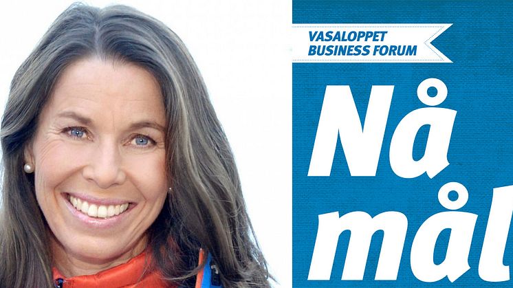 Magdalena Forsberg till Vasaloppet Business Forum 2016