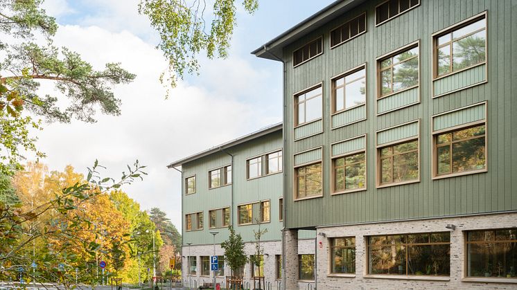 Härlandatjärnskolan är nominerad till Per och Alma Olssons fond 2023. Foto: Hampus Almeräng