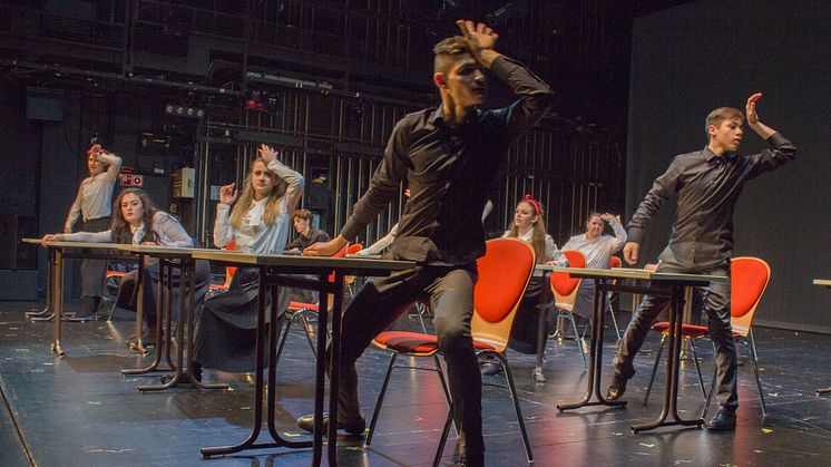 Die getanzte Schulstunde - Aufführung