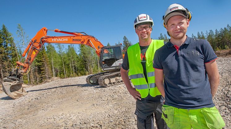 Örnsköldsviksborna Ronnie Andersson och Nicklas Holmgren startade eget och har fått en kanonstart. (Foto: Mats Thorner)