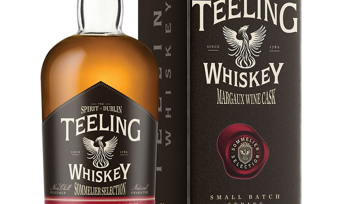Teeling Sommelier Margaux Wine Cask. Limited Edition om 1200 flaskor. 