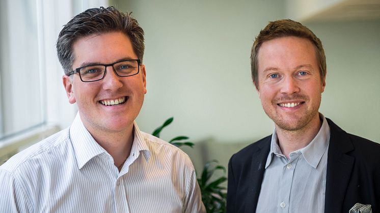 Johannes Krunegård och Andreas Rolfer Wrangö