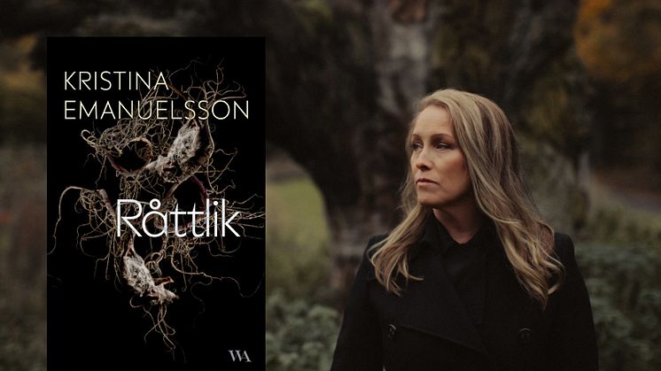 Kristina Emanuelsson, aktuell med deckaren Råttlik