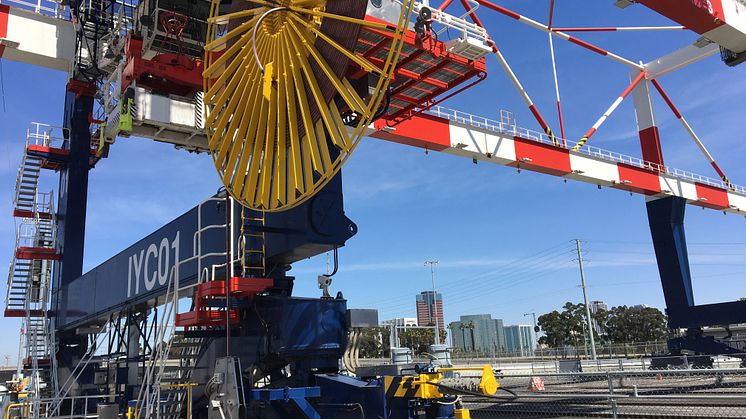 Cavotec motorised cable reels ensure the safe and reliable transmission of power, data, and fluids.