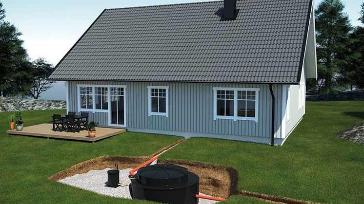 Minireningsverket Ecobox löser problemet med fosforhaltigt avloppsvatten.