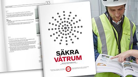 Uppdaterade branschregler bygger säkra våtrum