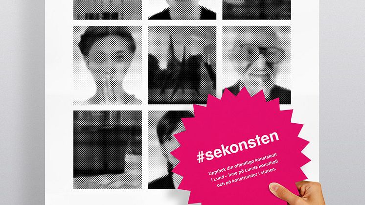 Invigning av offentligt konstverk av Eva Löfdahl i Stadsparken och pressvisning av Se konsten på Lunds konsthall 