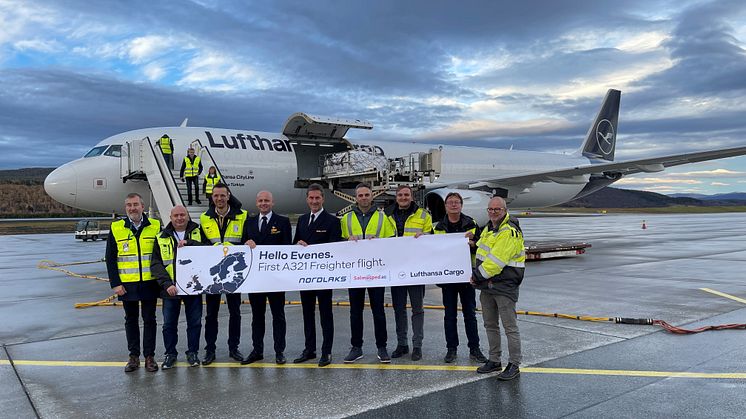 Lufthansa Cargo verbindet mit dem A321-Frachter Evenes in Norwegen mit der Welt 