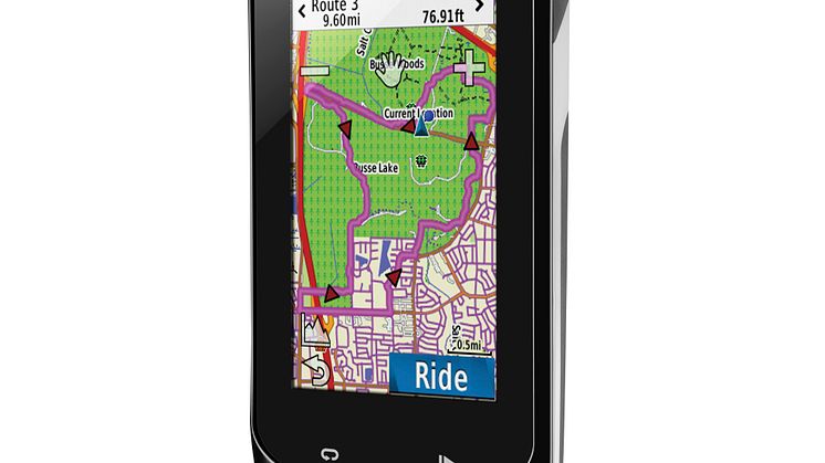 Full kontroll med nya Edge 1000 från Garmin